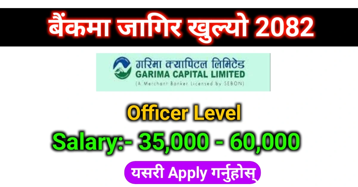 Garima Capital Limited