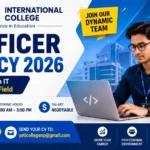 Yeti International College Vacancy 2026