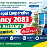 Hamro Nepal Cooperative Vacancy 2083 for Junior Assistant, 15 vacancies, salary NPR 29,313